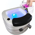 Acrylic Foot Bath with Adjustable Foot Pedal N676304