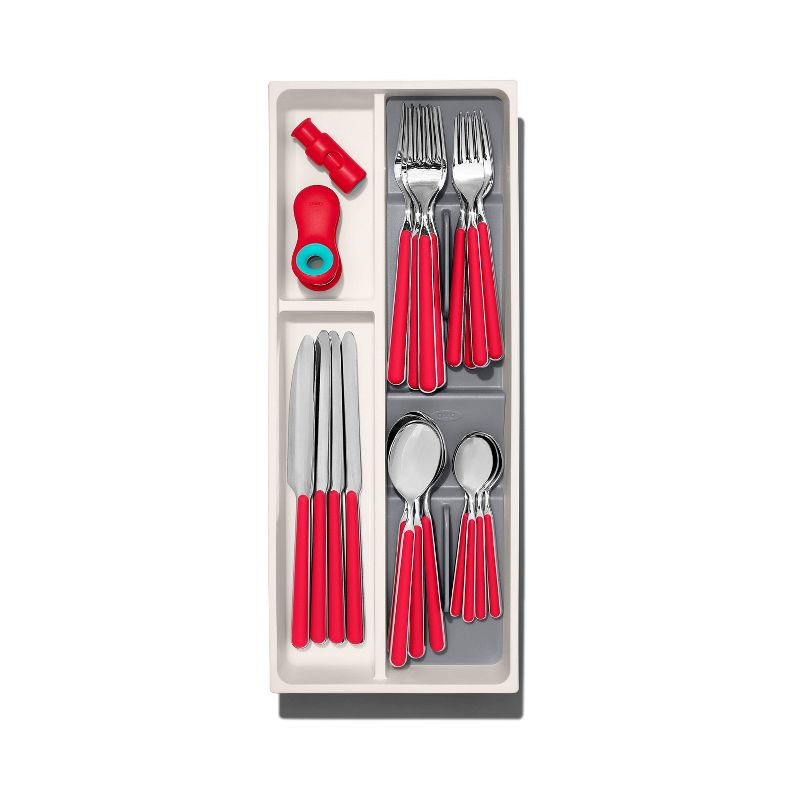 Adjustable Plastic Tableware Storage Box F866