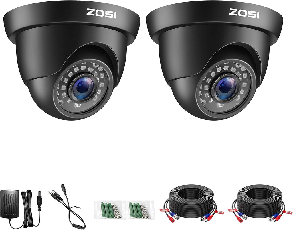 8 Channel 5MP Lite Home Security Camera System with 8 x 1080p Weatherproof Cameras G6832