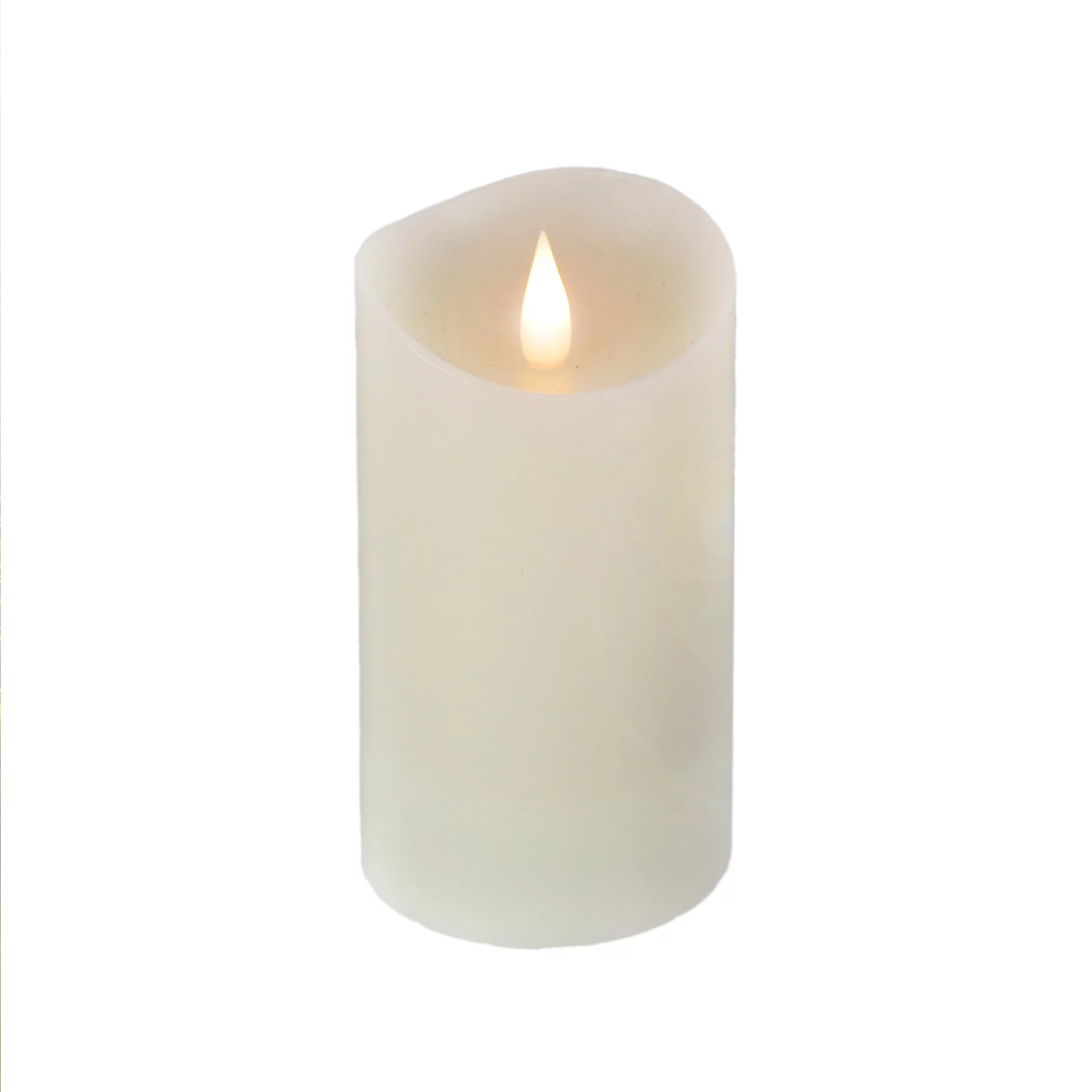 Ivory Flameless Candle with Remote, Battery Powered, 7 in Z572333