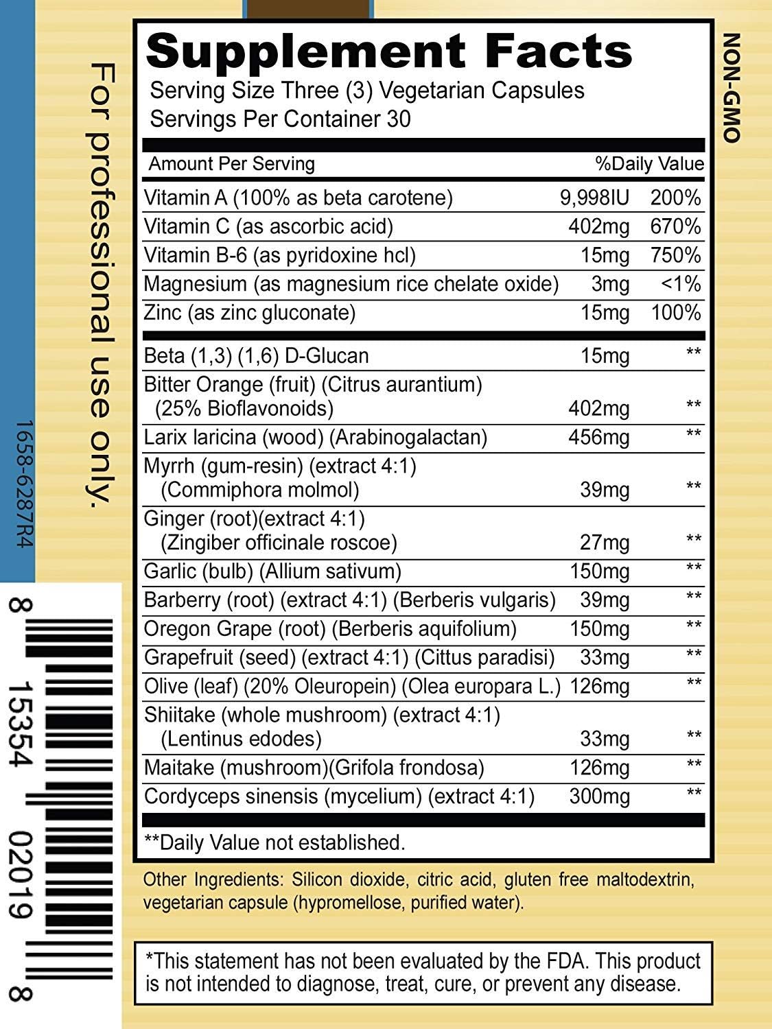 90 Vegetarian Capsules B1945