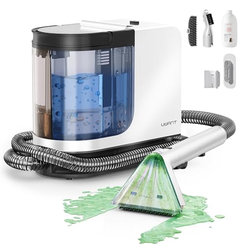Portable Carpet Cleaner with Steam, 18Kpa Suction L289407