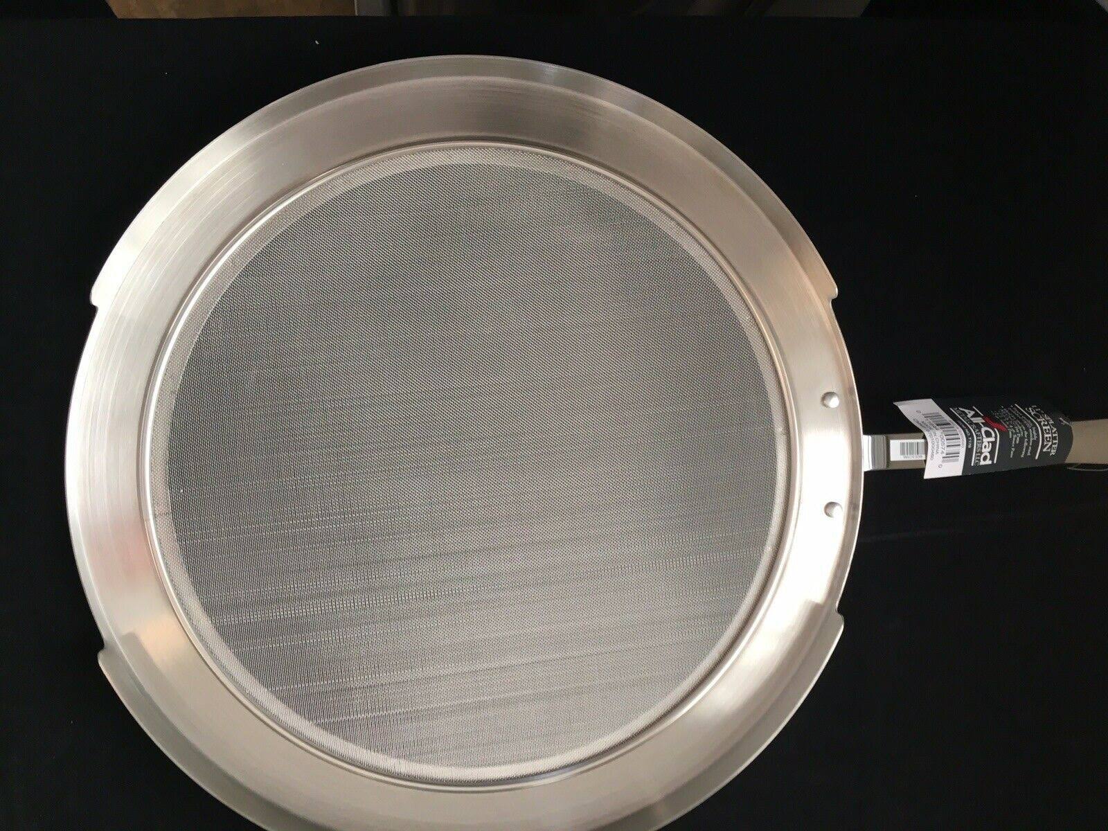 Stainless-Steel 4-Qt. Deep Saute Pan with Splatter Screen K259092