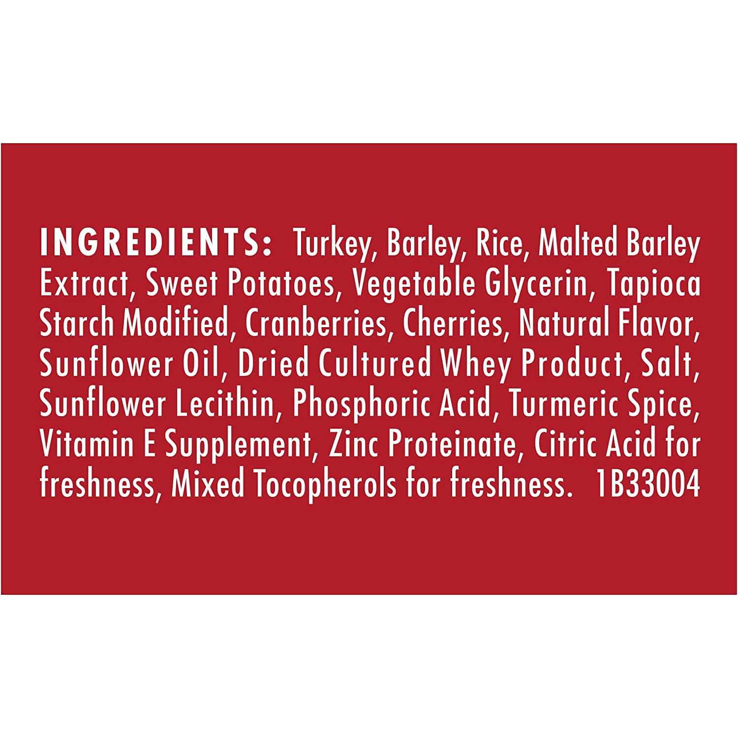 Mini Naturals Turkey & Cranberry Dog Treats L3729