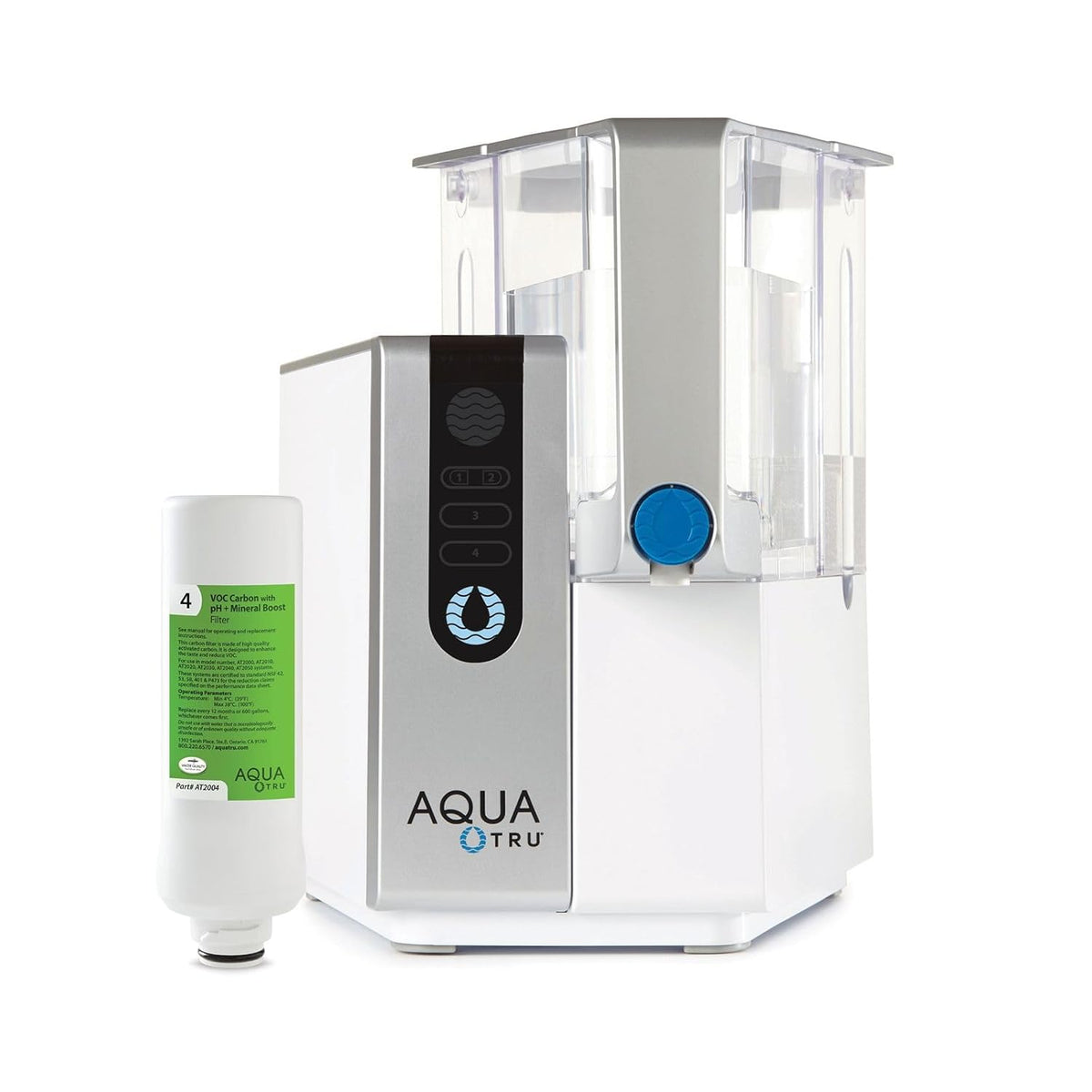 Countertop Water Filter System with 4-Stage Ultra Reverse Osmosis Technology O207