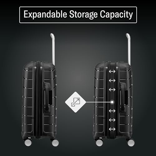 21-Inch Hardside Carry-On Luggage - Navy Q43021
