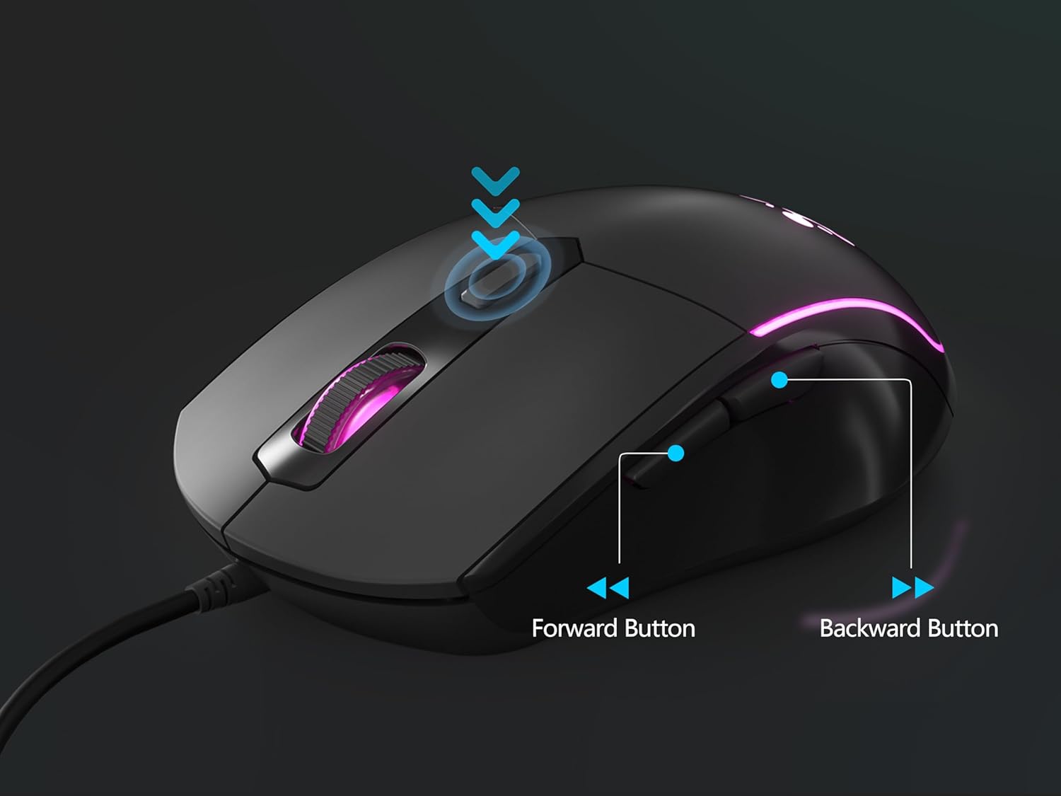 Metal Panel Retro Mechanical Gaming Keyboard and Mouse Combo with RGB Backlit 104 Keys K82252