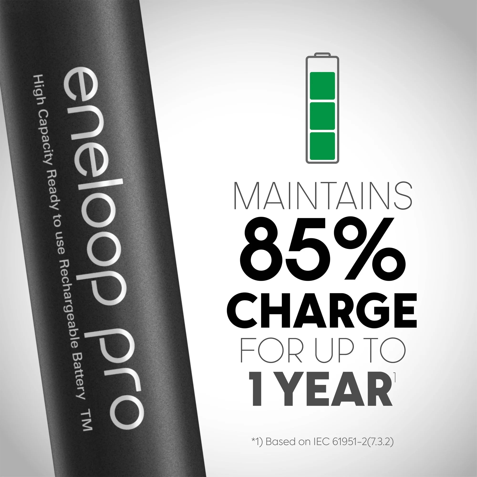 8-Battery Pack AA Rechargeable Batteries N142