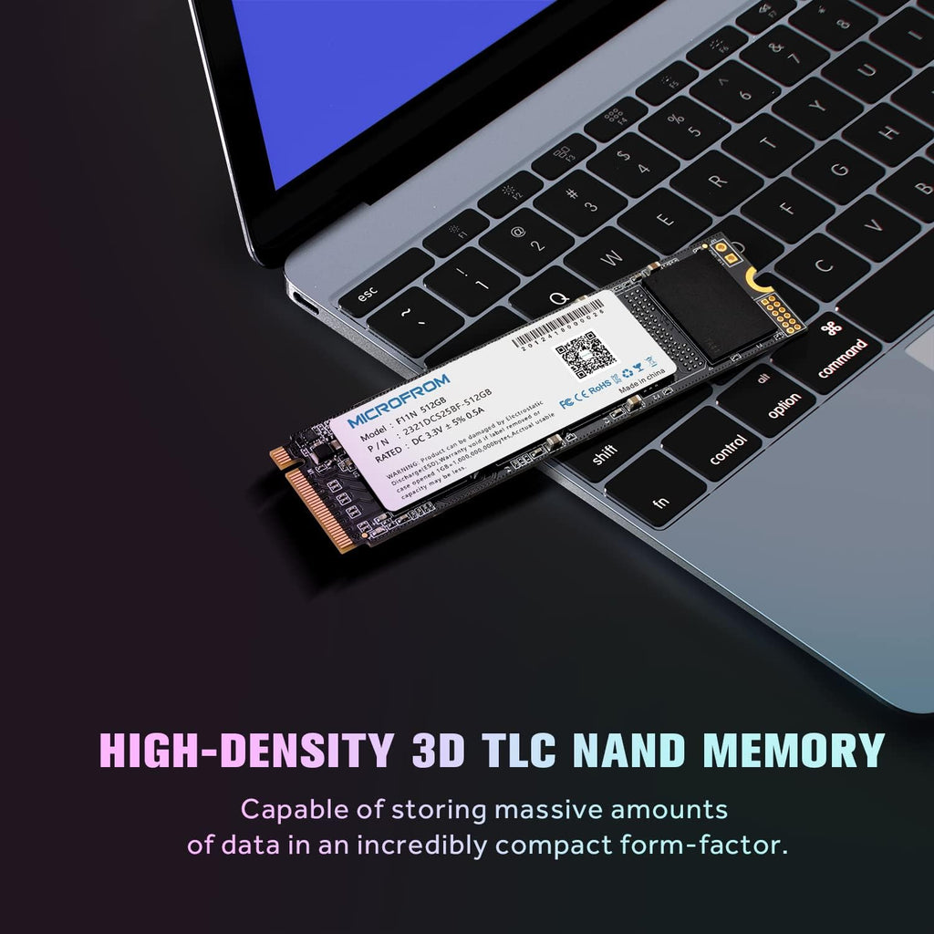 512GB M.2 NVMe PCIe Gen3X4 Internal Solid State Drive Pack of 2 G948