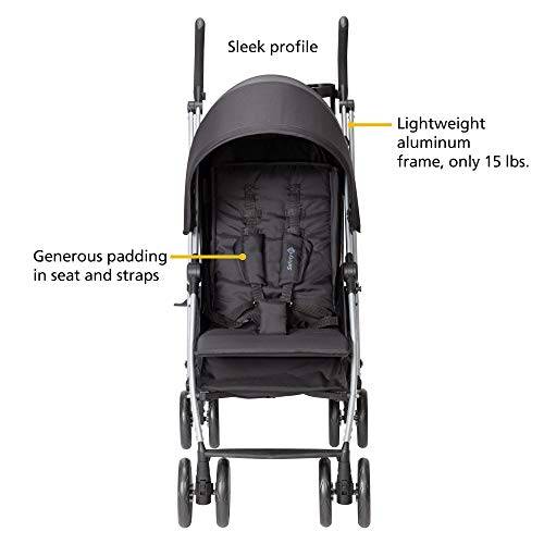 Compact Lightweight Aluminum Stroller, 15 lbs, Greyhound L3782