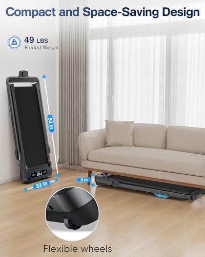 2 in 1 Smart Treadmill with 300lbs Capacity G82889