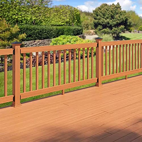 6 ft. Cedar Rail Kit with Balusters N360154