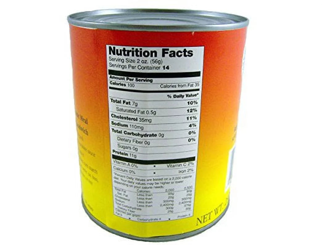 Canned Pork Chunks Meat, 28 oz, 12 Cans P479