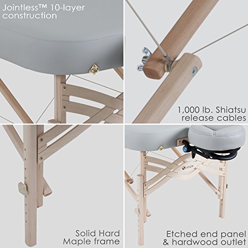 Portable Massage Table Package with Carry Case (30/32” x 73”) Z7157