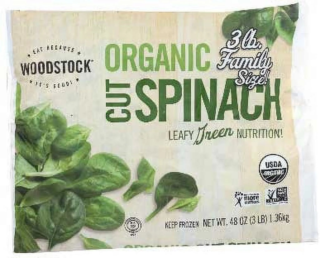 Organic Cut Spinach - 3 Pound D533852