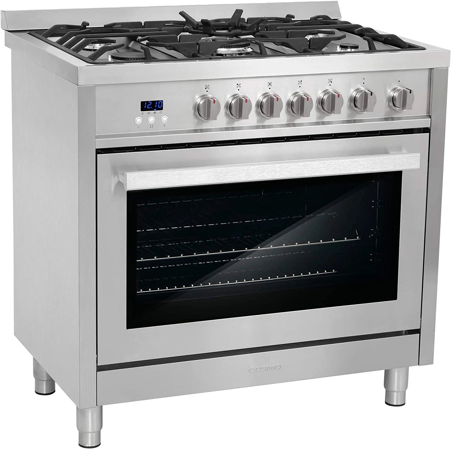 36-in 5 Burners 3.8-cu ft Convection Oven Freestanding Gas Range N912