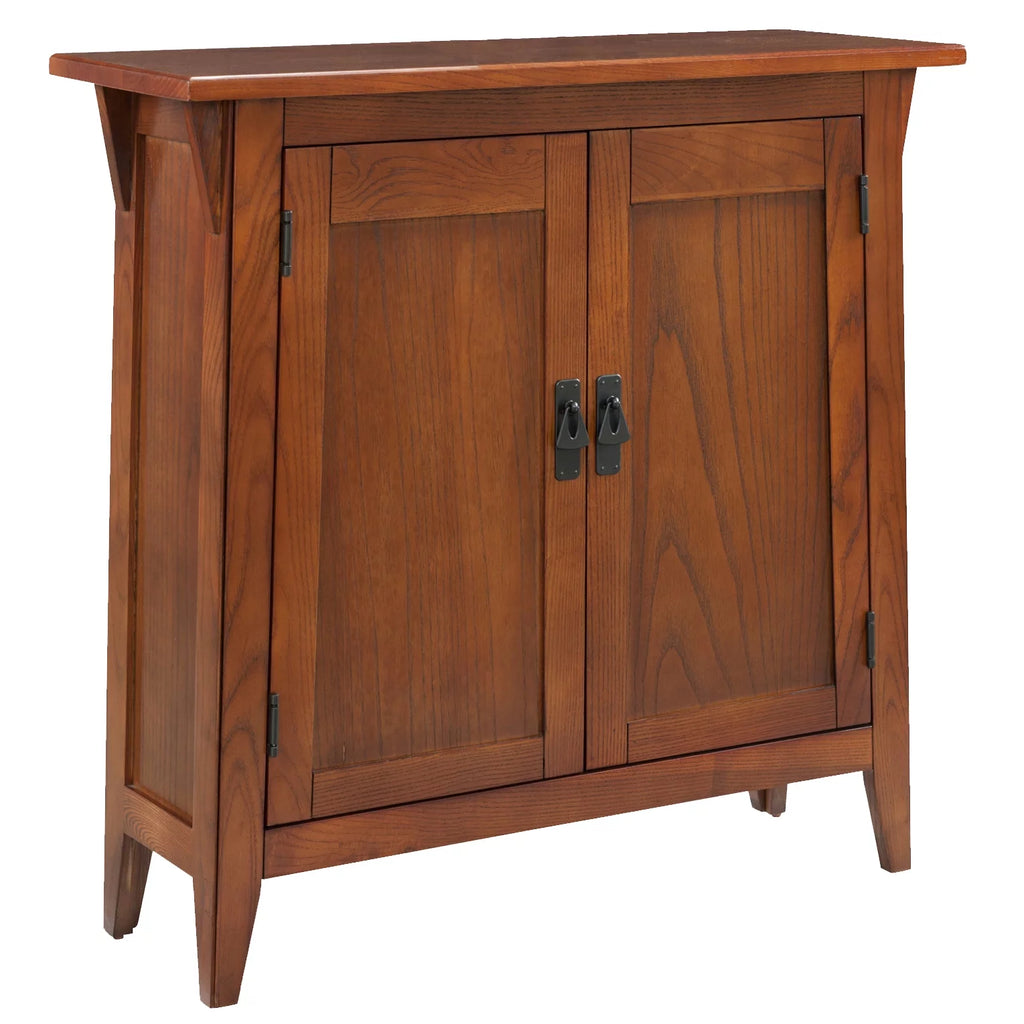Solid Wood Hall Stand, Rich Russet Finish X226456