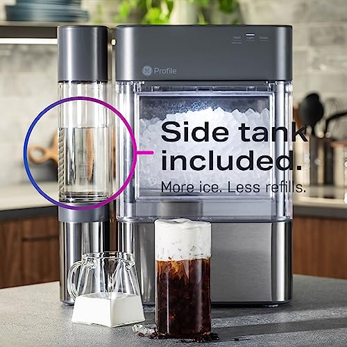 0.75 Gallon Countertop Nugget Ice Maker, Stainless Steel O43767