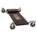 Black Rolling Automotive Mechanic Creeper with 5" Casters B866537