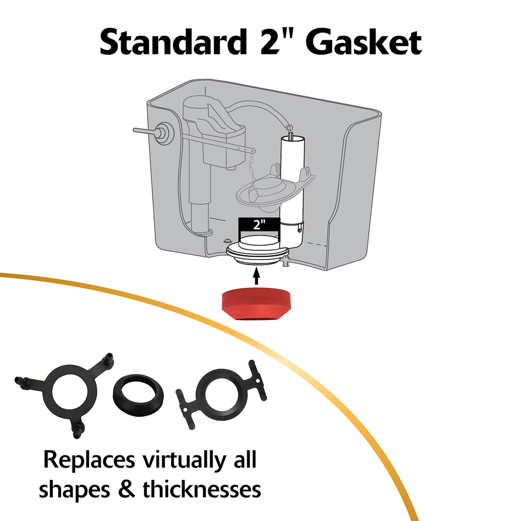 2-inch Complete Toilet Repair Kit, 1-Pack B601903