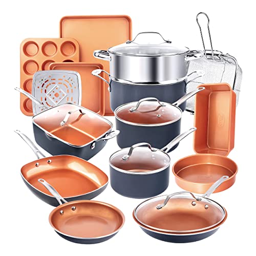 20 Pc Pots and Pans Set Z48236