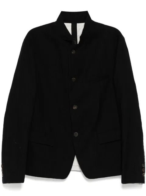 Forme D'expression camp-collar shirt jacket