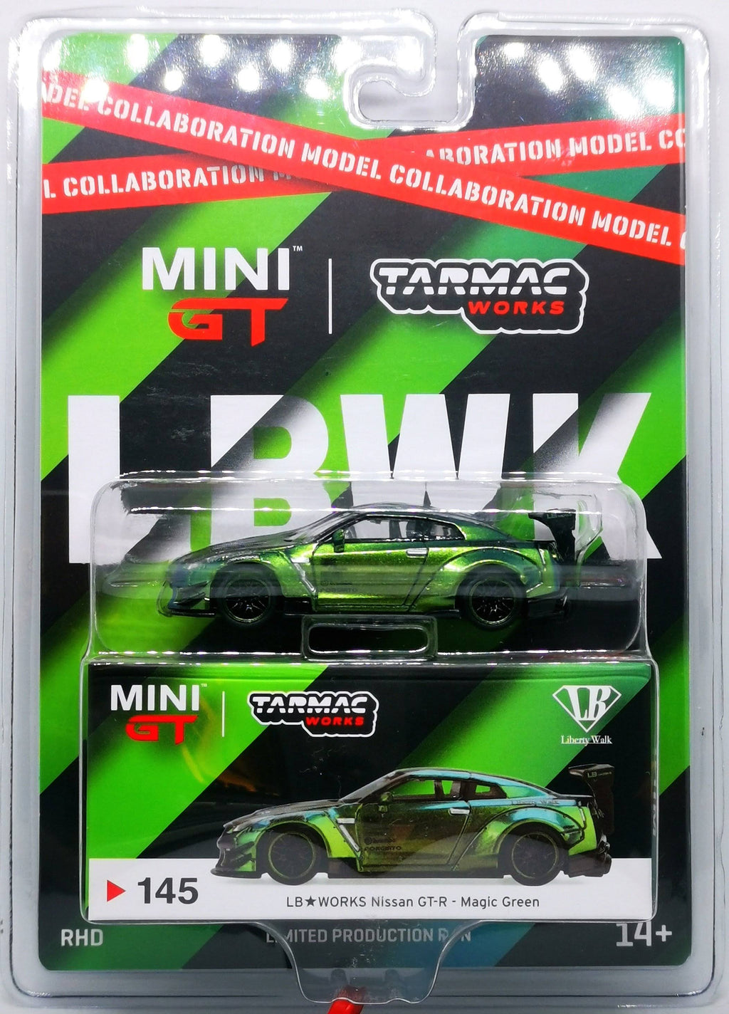 1:64 Diecast Model Rear Wing I4581