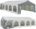 32'x20' PE Tents with Waterproof Top & Removable Sidewalls C8592