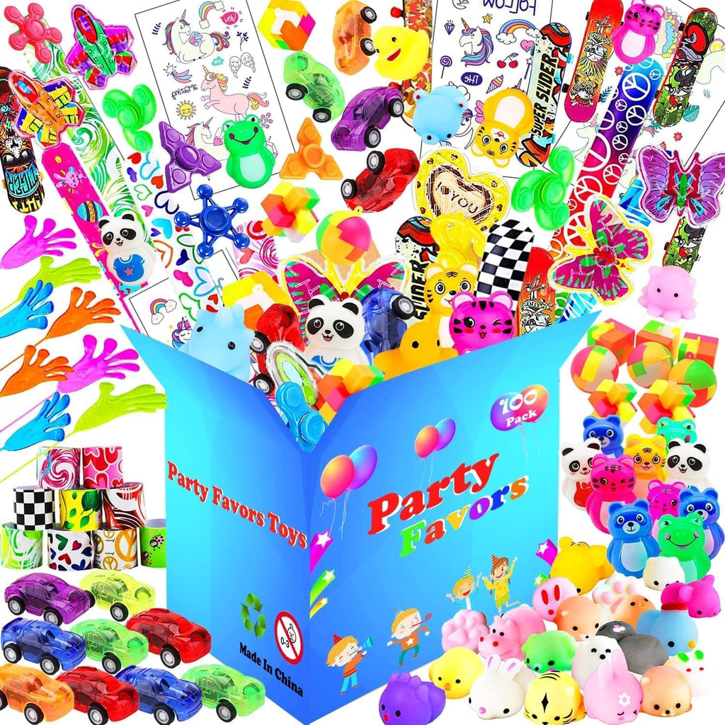 100 Pcs Party Favors Treasure Box Toys Y127