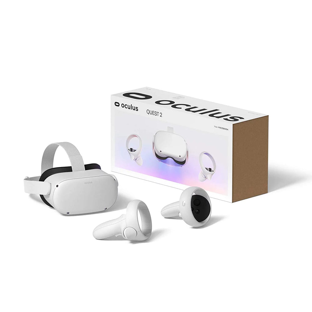 256 GB VR Headset with Silicone Controller Grip Covers and Cleaning Cloth A8261