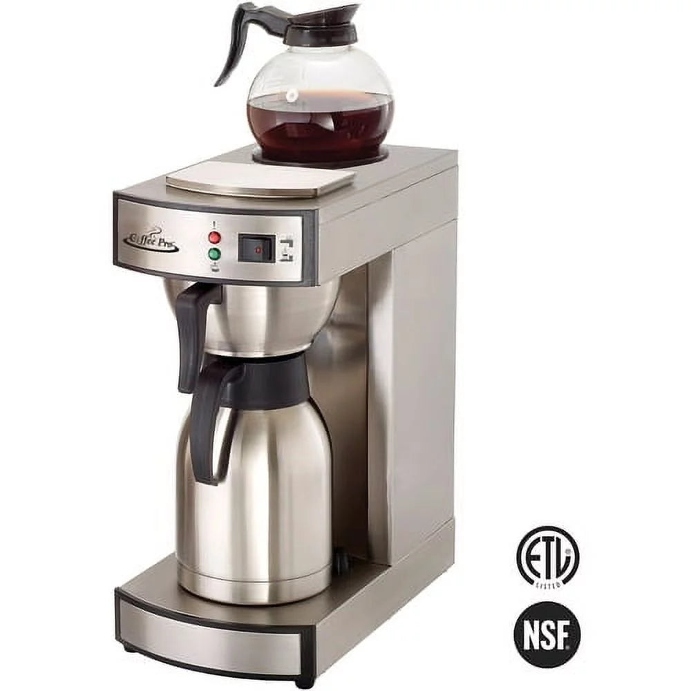 Stainless Steel Commercial Coffeemaker 2.32 quart M879