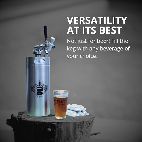 128 oz Stainless Steel Mini Keg Draft System V113