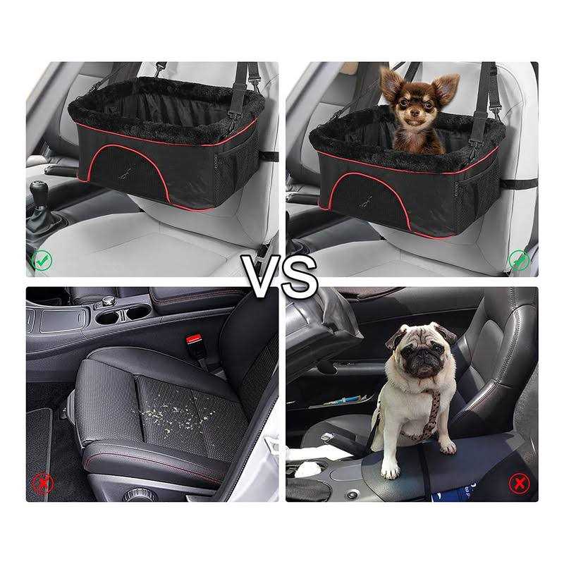 Small Dog Car Seat Center Console M7784