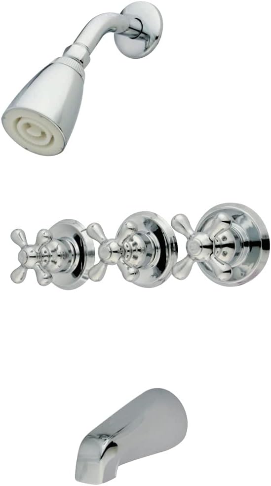 Polished Chrome Tub and Shower Faucet I198