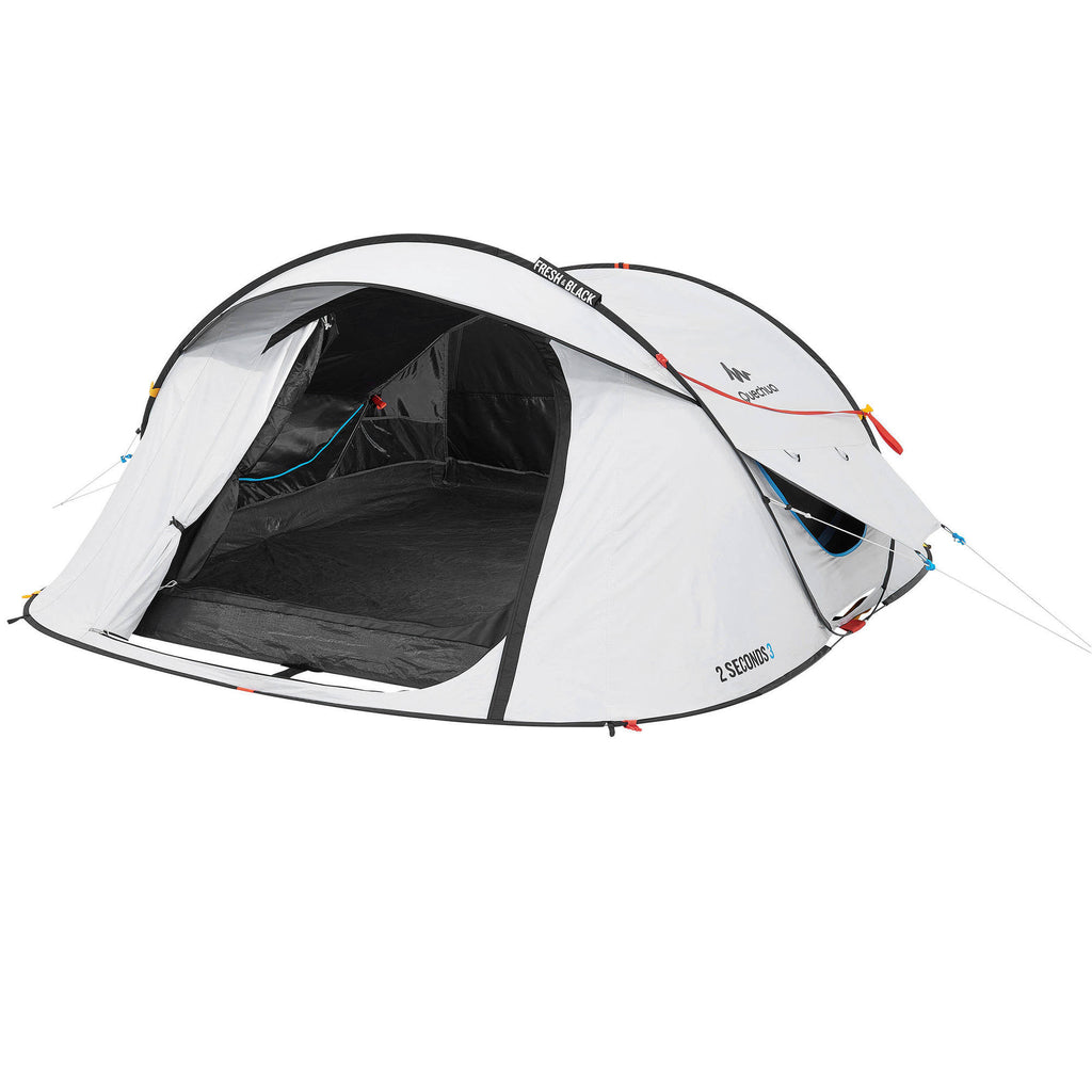 Snowy White 3 Person Waterproof Camping Tent S656