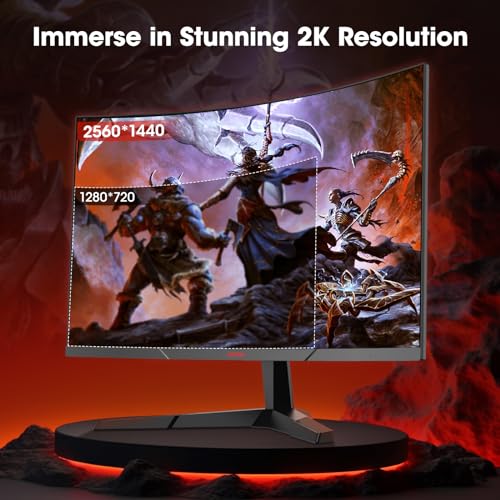 27 inch QHD 180Hz Curved Gaming Monitor S98976