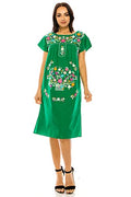 Women Embroidered Long Casual Dress M104414