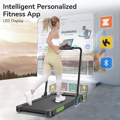 3 in 1 Foldable Electric Treadmill 300 lbs Capacity V54216
