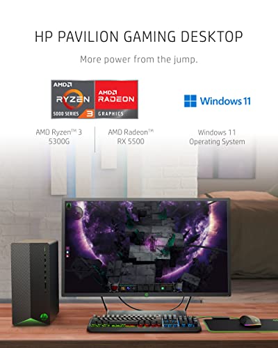AMD Ryzen 3 5300G 8 GB RAM 512 GB SSD Gaming Desktop E55946