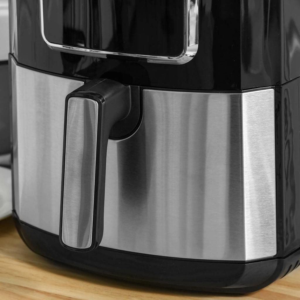 Black 6.9 Quart Air Fryer with Nonstick Basket C45076