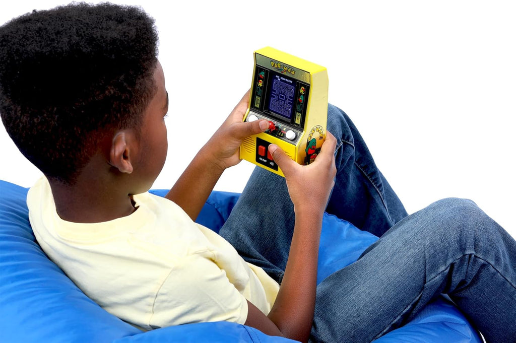 Yellow Retro Mini Arcade Game V70423