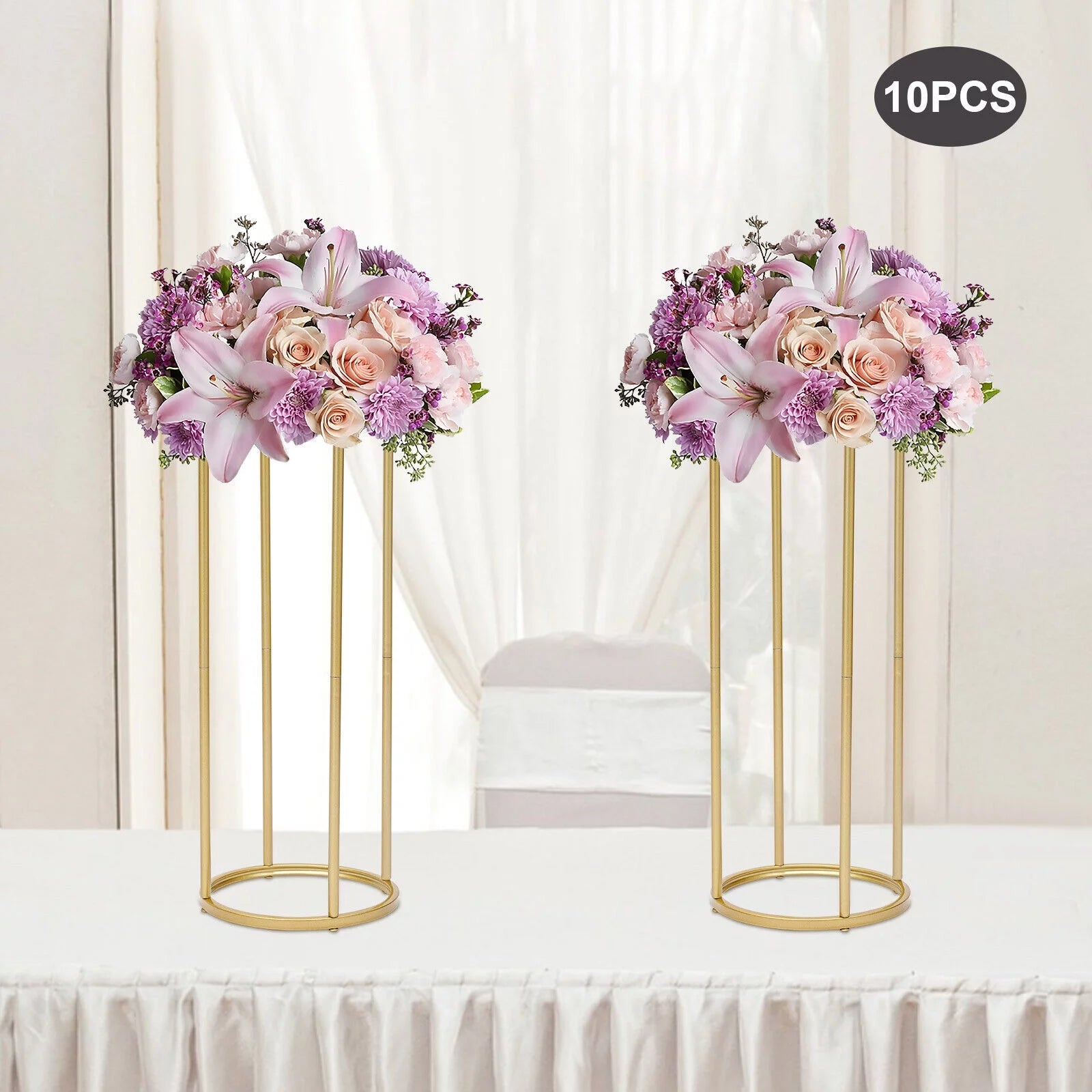 10Pcs 60cm Tall Flower Stand D395669