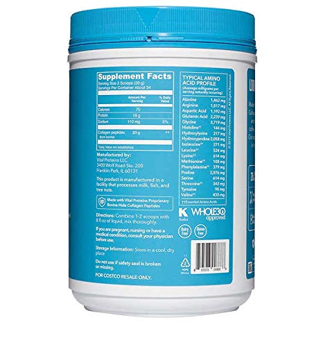 Natural Whole Nutrition Collagen Peptides - 24 Ounce V37669