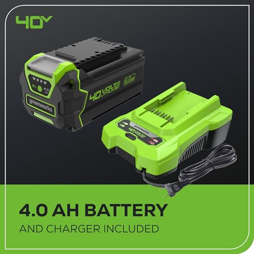 40V 21" Brushless Cordless Self-Propelled Lawn Mower with 5.0Ah Battery and Charger H464