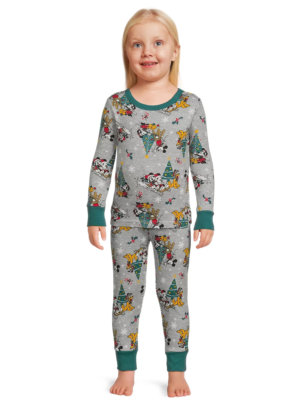 2-Piece Toddler Long Sleeve Pajama Set Z513