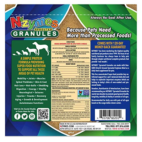 Sprouted Granules 1LBS Food Supplement Z550