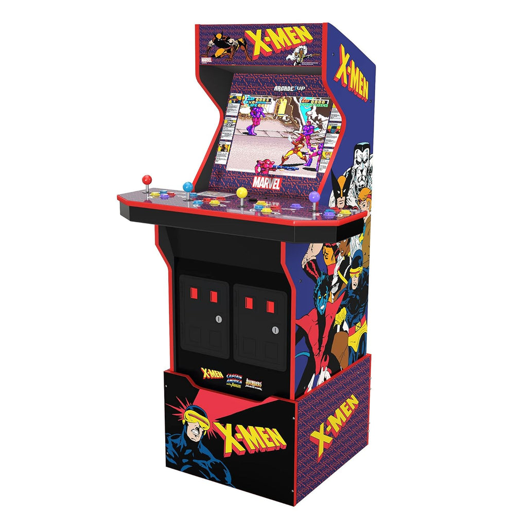 4 Player Arcade Machine with Riser & Stool Q571892