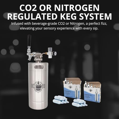 128 oz Stainless Steel Mini Keg Draft System V113