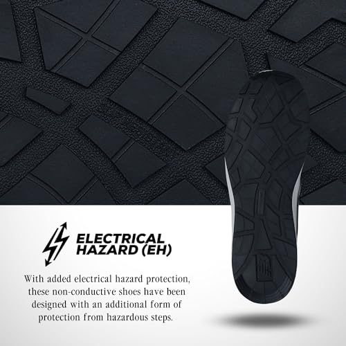 Black Grey Composite Toe Industrial Shoe Z255034