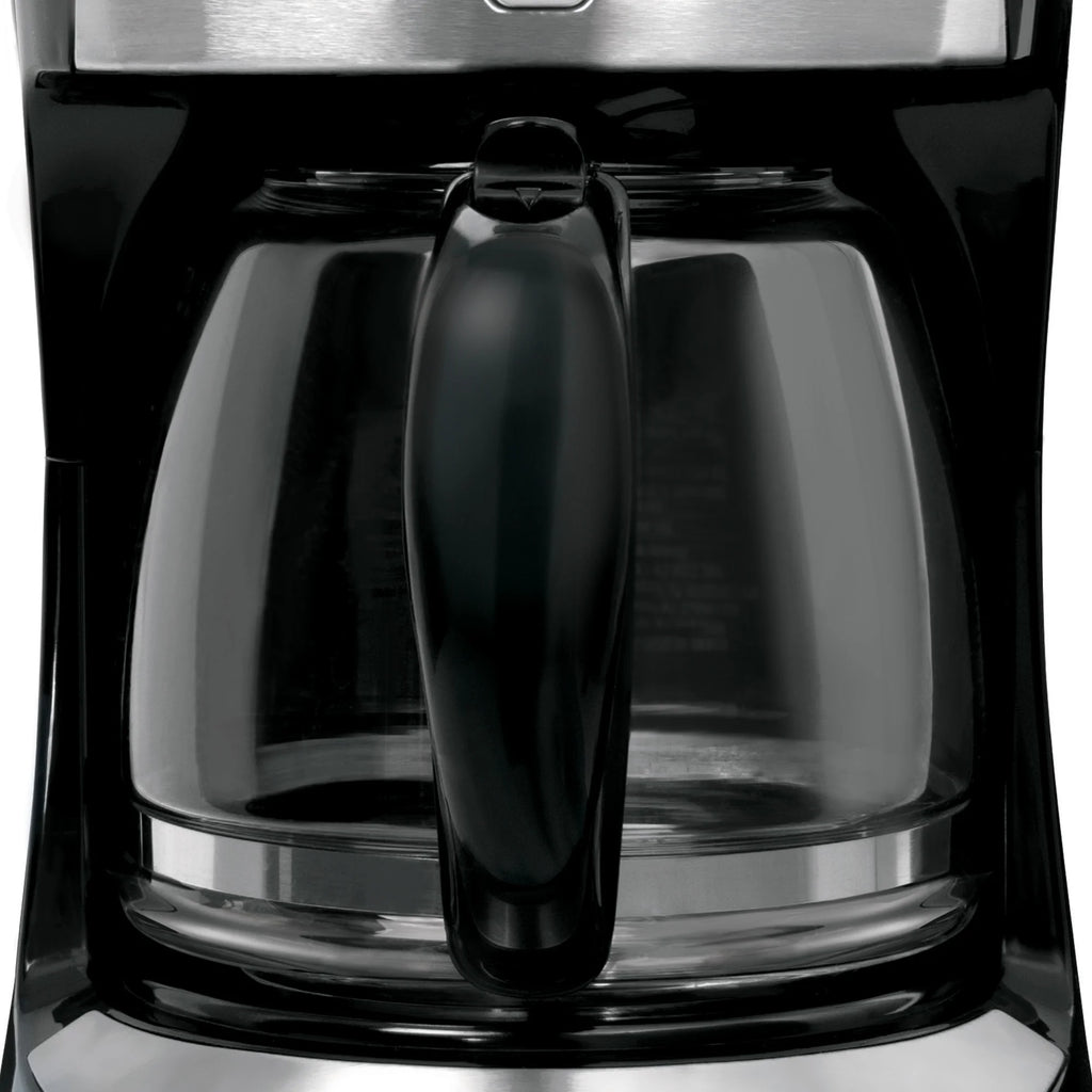 12-Cup Programmable Black Coffeemaker T8740